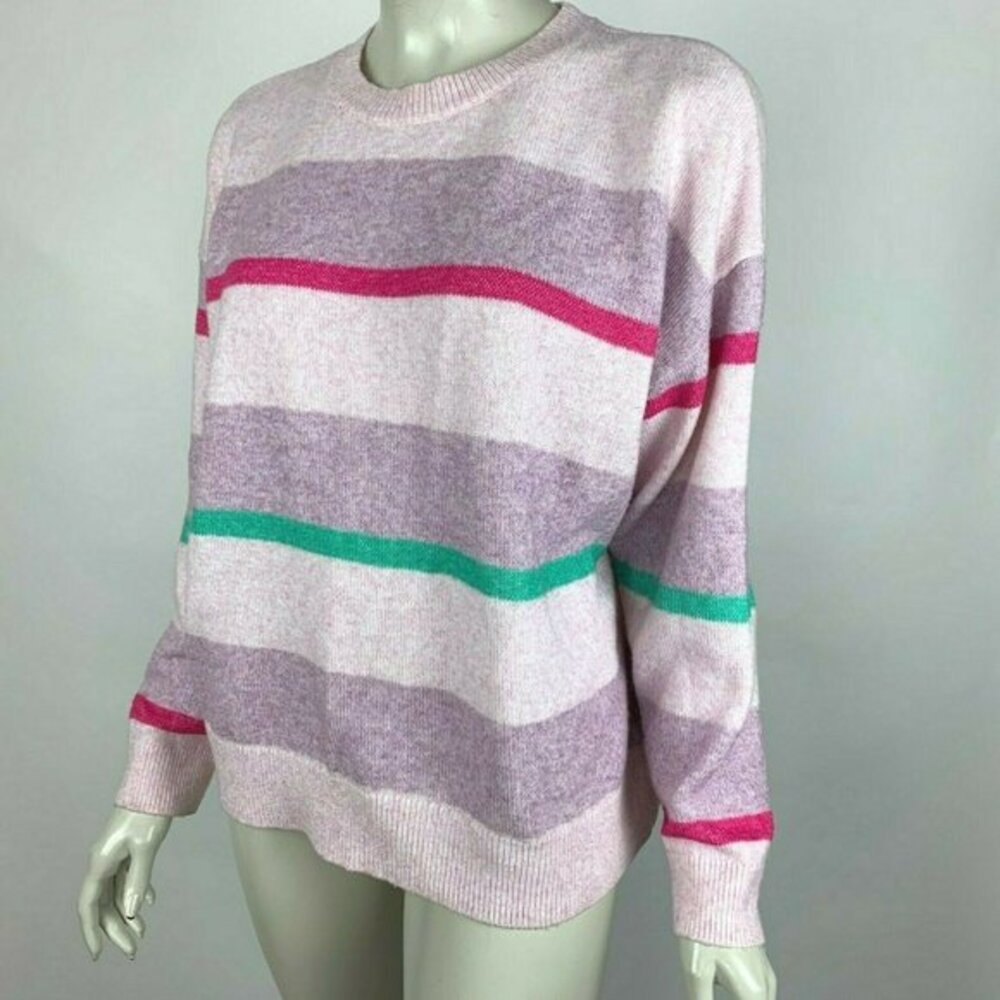 Elizabeth and James‎ Lilac Color Block Sweater - Picture 3 of 11
